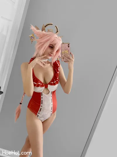 Otterother - Yae Miko swimsuit nude cosplay leaked 49229