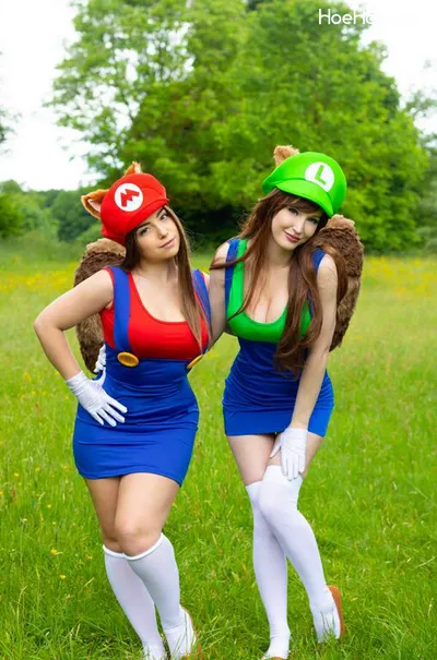 Kelly Jean - Mario &amp; Luigi nude cosplay leaked 211393