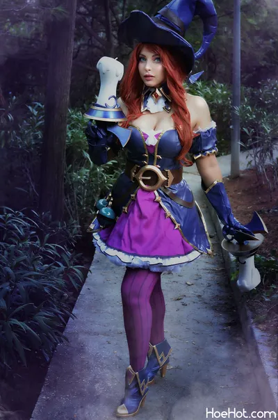 Shermie - Bewitching Miss Fortune nude cosplay leaked 482564