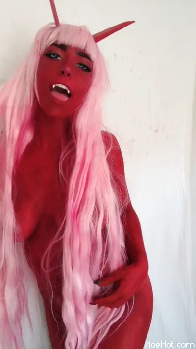 Indigo White - Zero Two nude cosplay leaked 184199