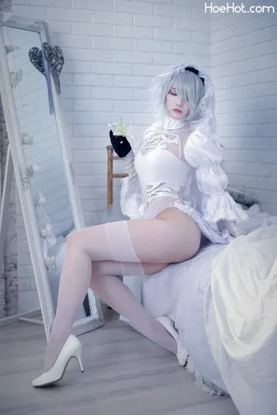 Misaki Sai - 2B Bride nude cosplay leaked 412952