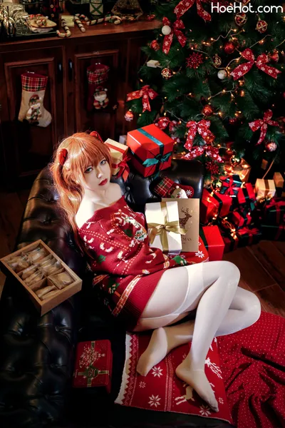 半半子 ー ASUKA Christmas nude cosplay leaked 521425