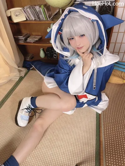 桜井宁宁 - Gawr Gura nude cosplay leaked 376217