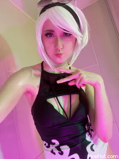 Labinnak Mangoloo - 2B Shower nude cosplay leaked 609292