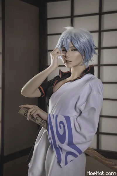 Oichi -  Gintoki Sakata nude cosplay leaked 492426