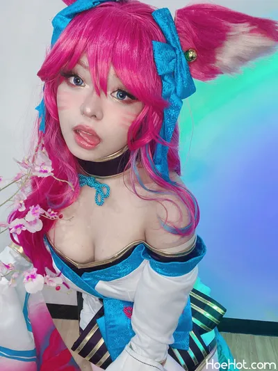 Mei Flurryy - Spirit Blossom Ahri nude cosplay leaked 247390