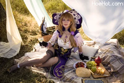 Lisa&#039;s picnic (Genshin Impact) by Senedy nude cosplay leaked 583138