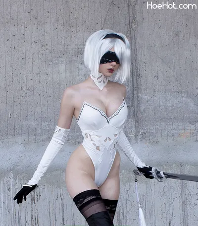 Xenon | 2B White nude cosplay leaked 503653