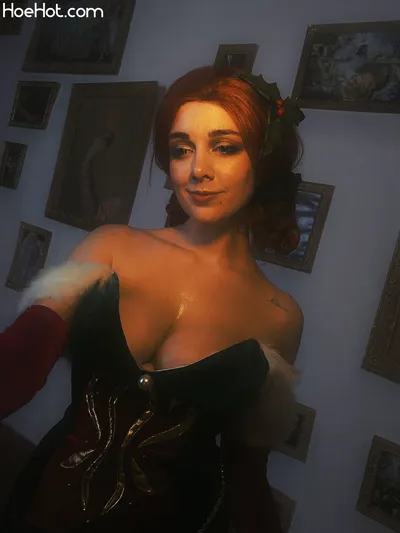 Omi_COS - Triss Christmas nude cosplay leaked 106313