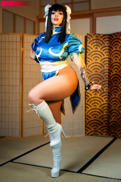 Mimsy - Chun-li nude cosplay leaked 19641