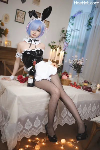 [桜井宁宁] 蕾姆兔女郎 nude cosplay leaked 521569