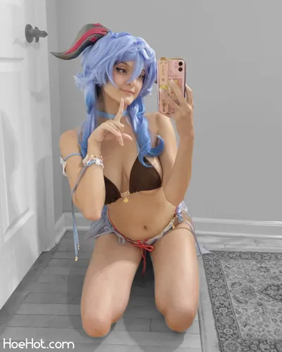 Otterother - Ganyu bikini nude cosplay leaked 53444