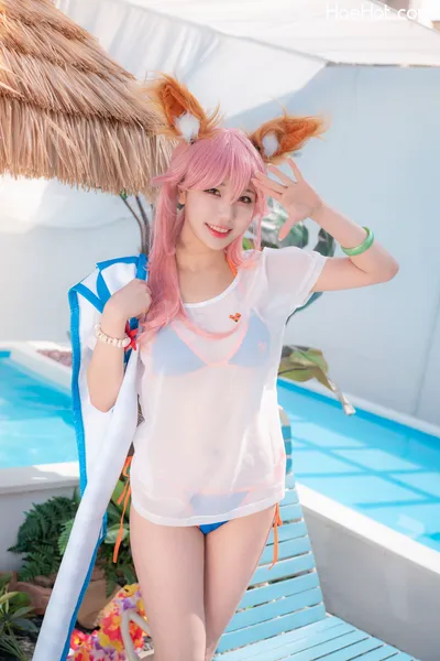 Sooflower (수련수련) - Tamamo Summer nude cosplay leaked 391689