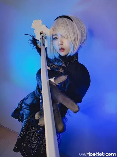 Aokotan - 2B nude cosplay leaked 608596