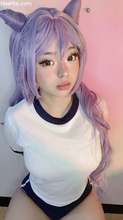 Mei Flurryy - Keqing PE uniform nude cosplay leaked 244193