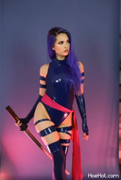 HendoArt - Psylocke nude cosplay leaked 608813