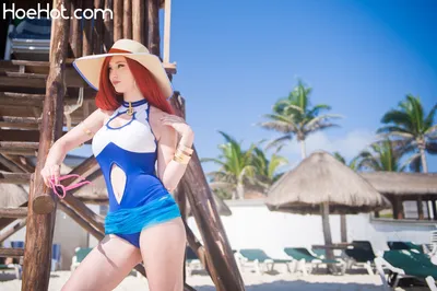 Kelly Jean - Pool Party Miss Fortune nude cosplay leaked 212863