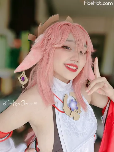 Tsunnyanchan - Yae Miko nude cosplay leaked 59411