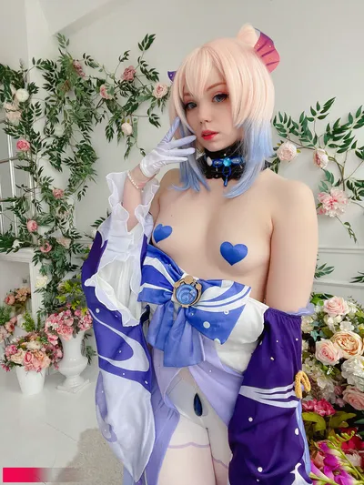 Caticornplay - Kokomi nude cosplay leaked 13340