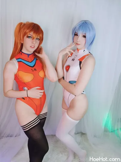 Liinowitsch - Rei &amp; Asuka nude cosplay leaked 374469