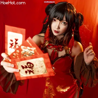 [妍子坚不可摧] 狂三新年 Tokisaki Kurumi Happy New Year nude cosplay leaked 78562