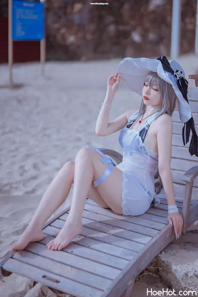 [二佐Nisa] 碧蓝天鹰泳装 Azur Lane Aquila Swimsuit nude cosplay leaked 222354