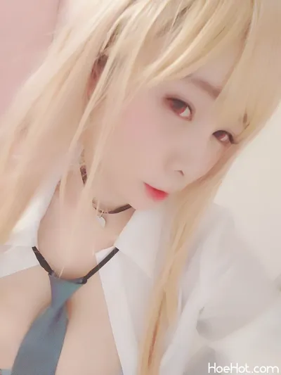 [岡田ゆい] 二穴いじってイキまくる✊ (その着せ替え人形は恋をする) nude cosplay leaked 407620