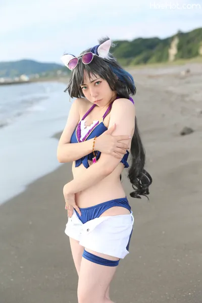 Mami Hoshino - Kyaru nude cosplay leaked 53860