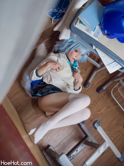 铁打萌萌moi - PA15校服 nude cosplay leaked 25575