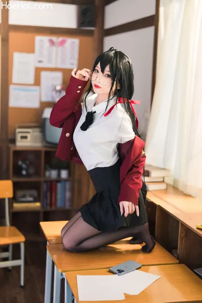 狐玖玖 - NO.003 Taihou_JK (碧蓝航线Azur Lane) nude cosplay leaked 351556