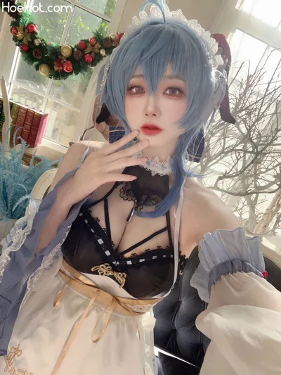 安食Ajiki - 原神 甘雨 nude cosplay leaked 221926