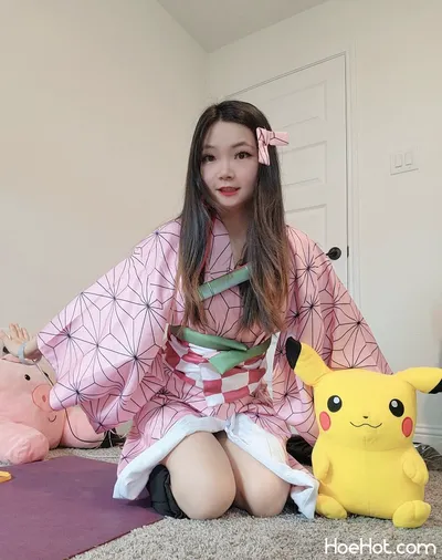 Tingting Berry - Nezuko nude cosplay leaked 282855