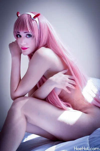 Sophie Valentine - Zero Two nude cosplay leaked 435522