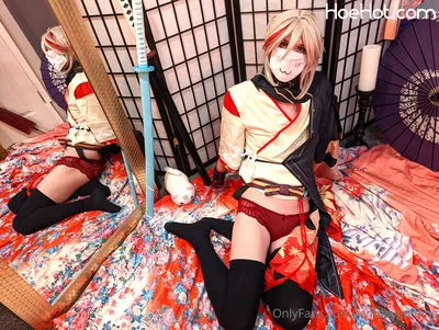 Femboygaming - Kazuha &amp; Tomo nude cosplay leaked 365949