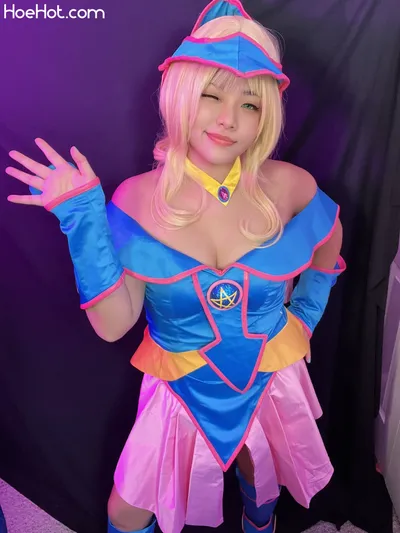 Lumi Star - Dark Magician Girl nude cosplay leaked 239290