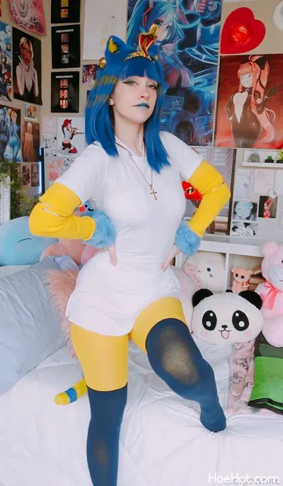 Indigo White - Ankha nude cosplay leaked 270079