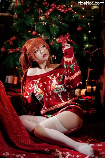 半半子 ー ASUKA Christmas nude cosplay leaked 521445