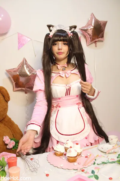 Lia Wink - Chocola (Nekopara) nude cosplay leaked 288725