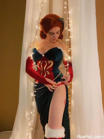 Omi_COS - Triss Christmas nude cosplay leaked 106298