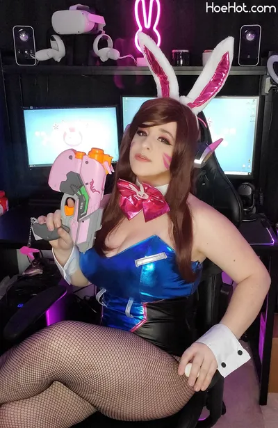 Lithe - Bunnygirl DVA nude cosplay leaked 147024