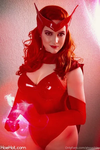 Ashley Barron - Scarlet Witch nude cosplay leaked 238076