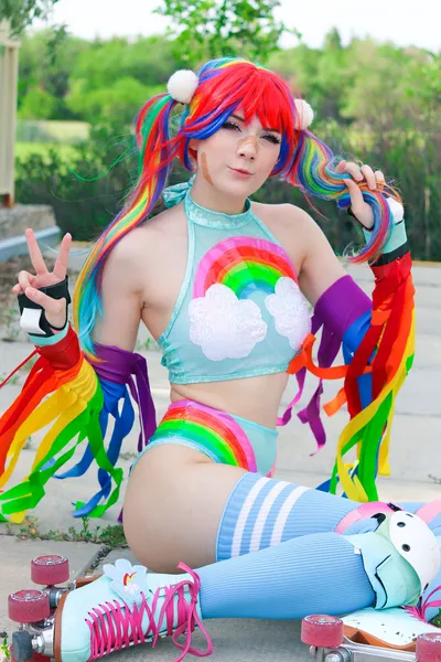 Meggii - Rainbow Dash nude cosplay leaked 151375