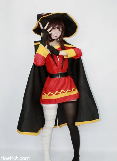 Little Mewi - Megumin nude cosplay leaked 433595