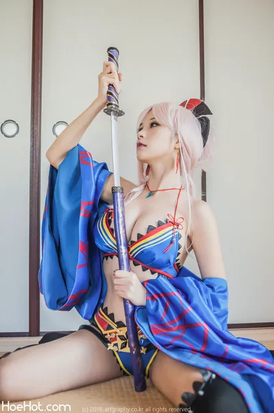 Xia Mei Jiang 夏美酱 — Miyamoto Musashi - Stage 2 + Miyamoto Musashi - undergarments (artist꞉ yuran) [Fate Grand Order] &#039;&#039;[ArtGravia] Vol. 72 Musashi Miyamoto 宮本武蔵 (FGO)&#039;&#039; nude cosplay leaked 439775