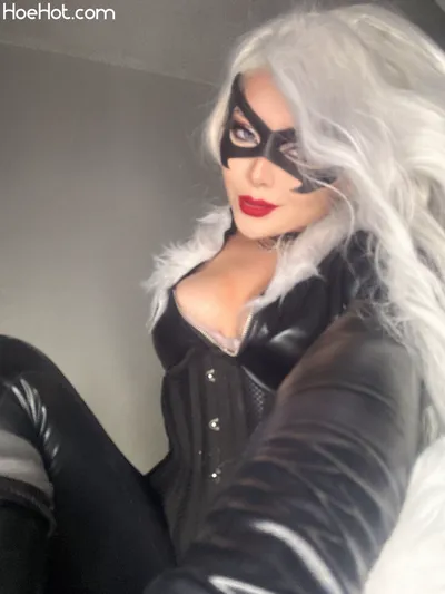 Natylikespizza - Black Cat nude cosplay leaked 272161