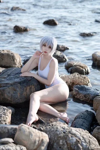 Himeecosplay - Rei Swimsuit nude cosplay leaked 405545