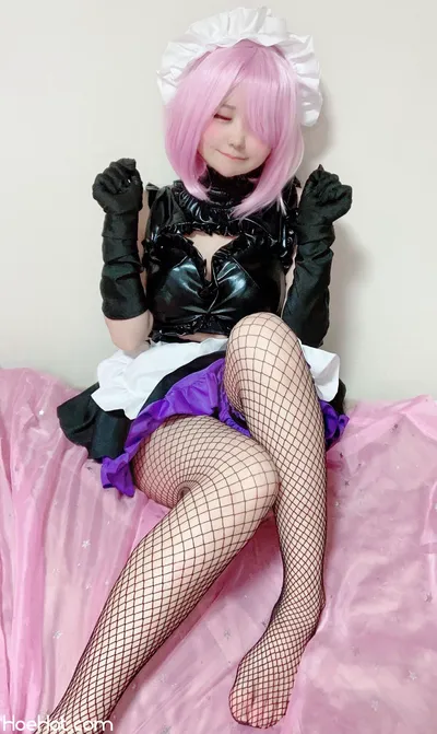 [°ʚ魔王てゃんɞ°] Maid Mash ♡ nude cosplay leaked 471703