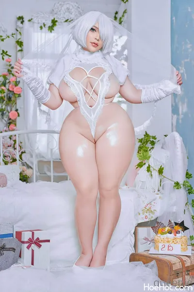 QUEENIE CHUPPY - Bride 2B nude cosplay leaked 516700