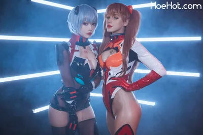 Shirogane-sama - Asuka &amp; Rei nude cosplay leaked 556827