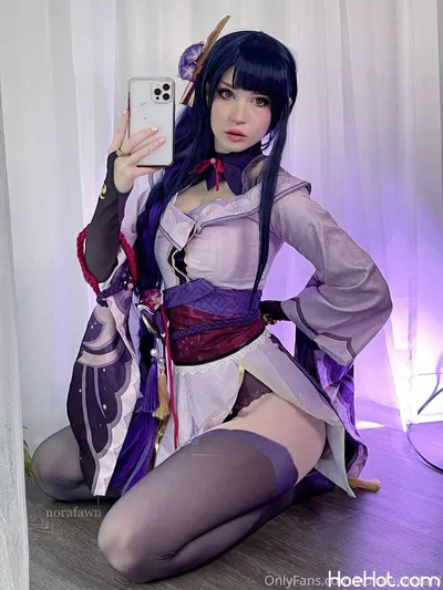 Nora Fawn - Raiden Shogun nude cosplay leaked 531065